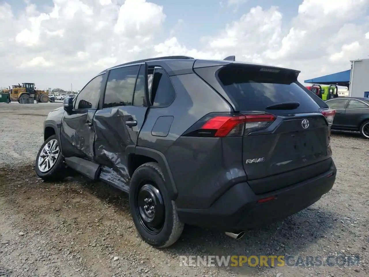 3 Photograph of a damaged car 2T3C1RFV9MW168626 TOYOTA RAV4 2021