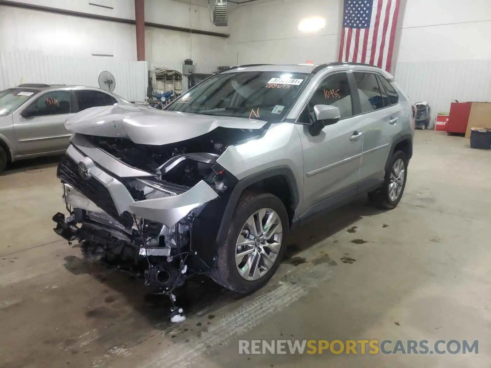 2 Photograph of a damaged car 2T3C1RFVXMC088673 TOYOTA RAV4 2021