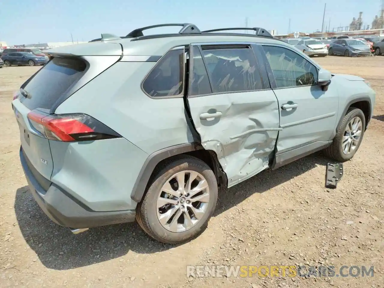 9 Photograph of a damaged car 2T3C1RFVXMC088818 TOYOTA RAV4 2021