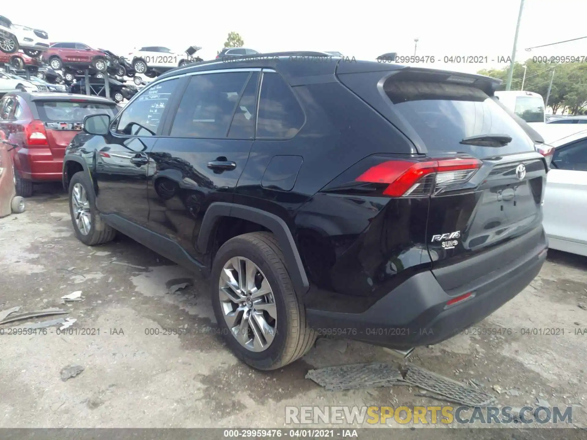 3 Photograph of a damaged car 2T3C1RFVXMC095445 TOYOTA RAV4 2021