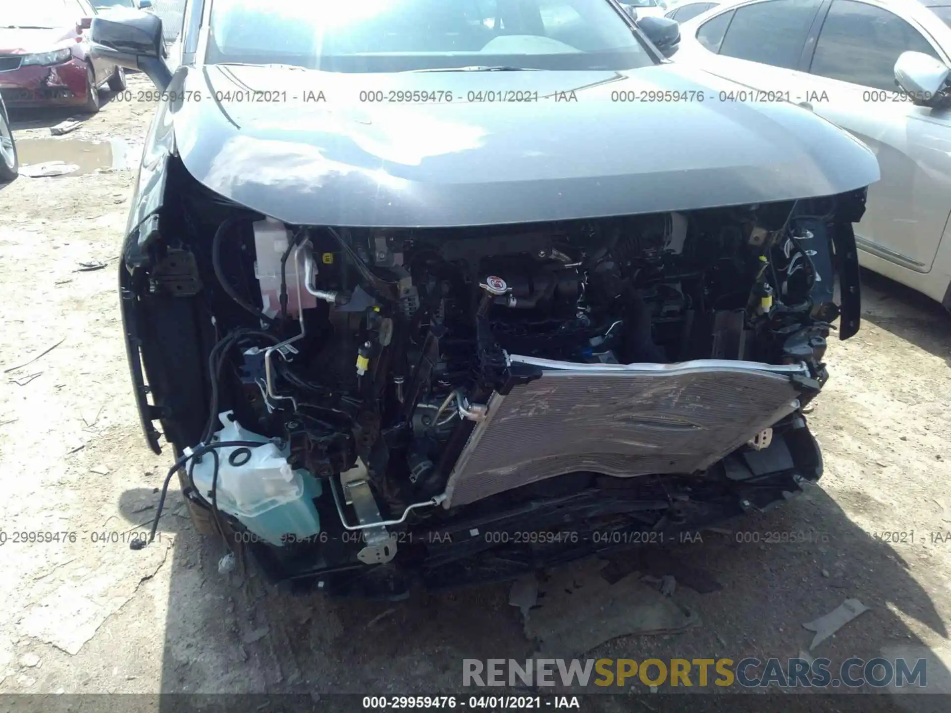 6 Photograph of a damaged car 2T3C1RFVXMC095445 TOYOTA RAV4 2021