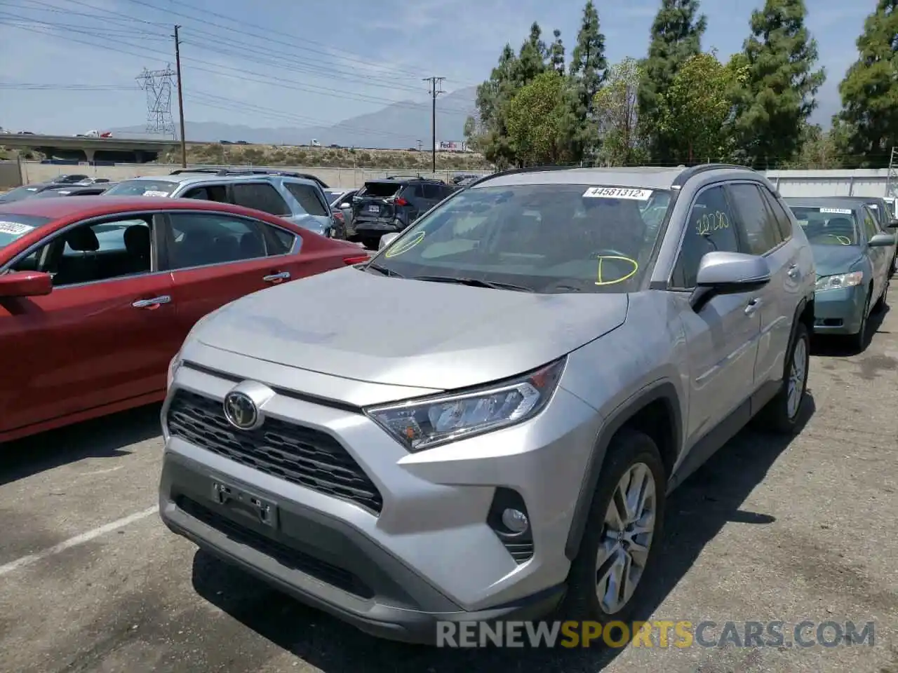 2 Photograph of a damaged car 2T3C1RFVXMC100708 TOYOTA RAV4 2021