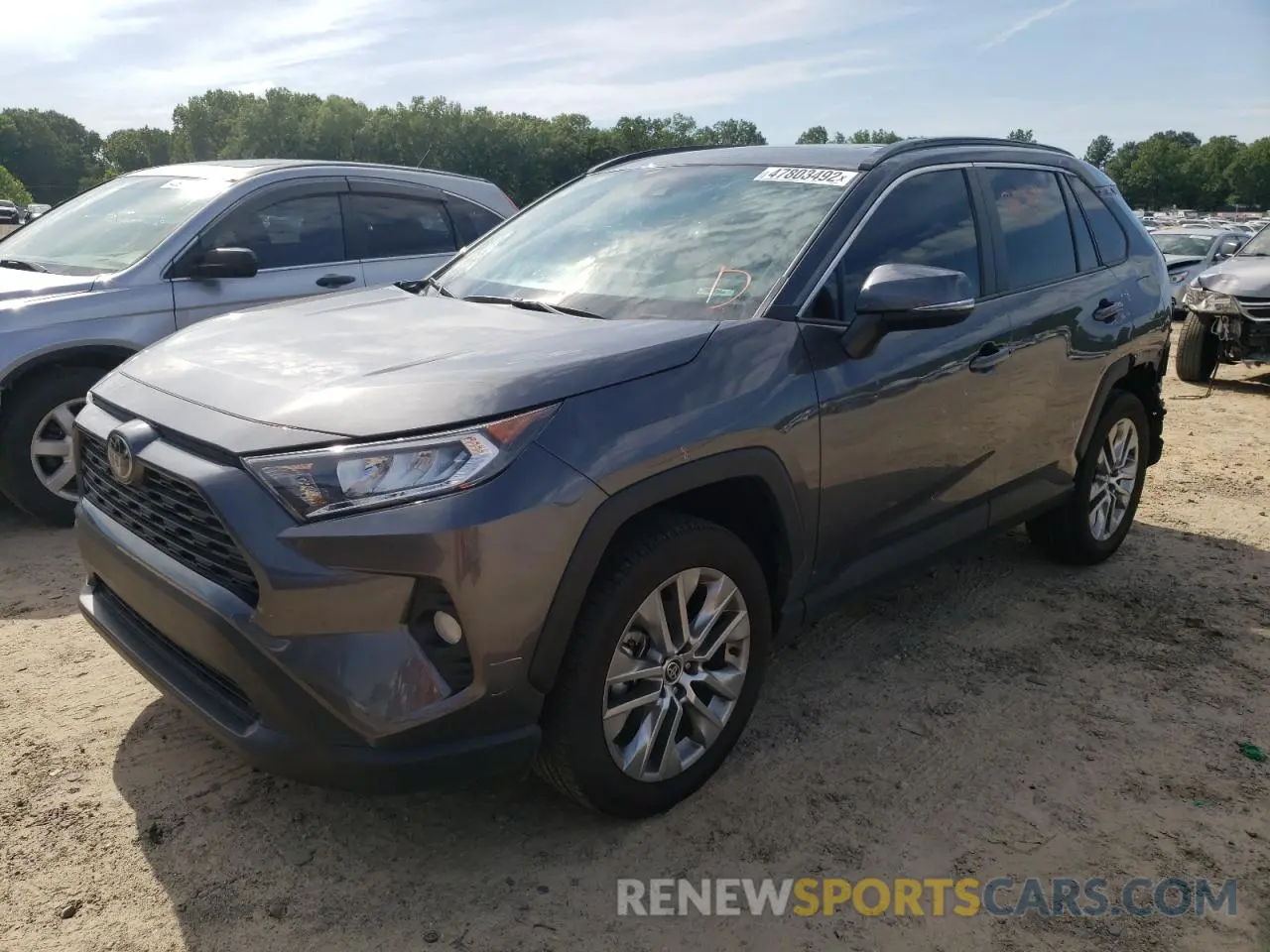 2 Photograph of a damaged car 2T3C1RFVXMC108999 TOYOTA RAV4 2021