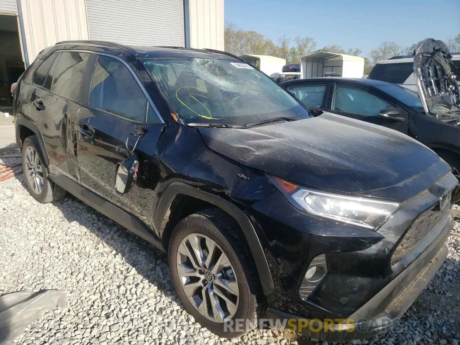 9 Photograph of a damaged car 2T3C1RFVXMC112177 TOYOTA RAV4 2021