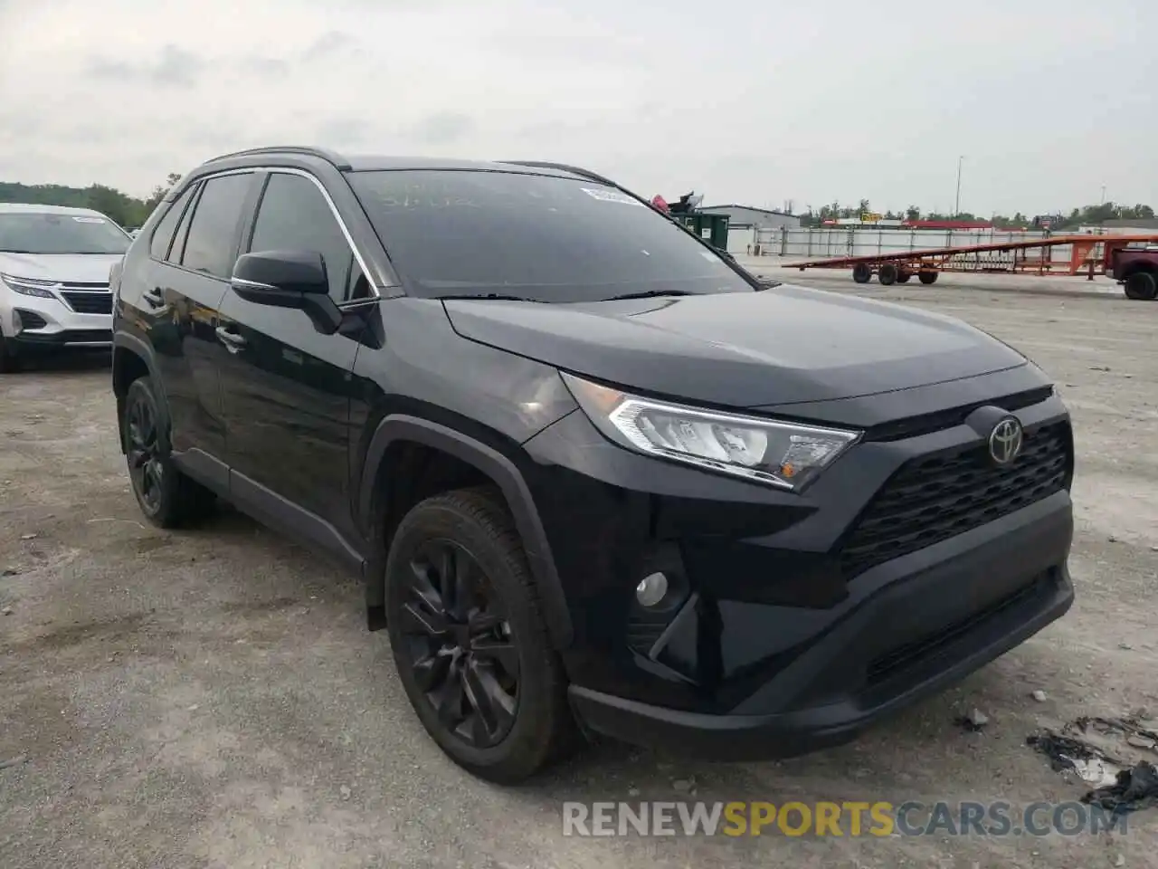 1 Фотография поврежденного автомобиля 2T3C1RFVXMC131361 TOYOTA RAV4 2021