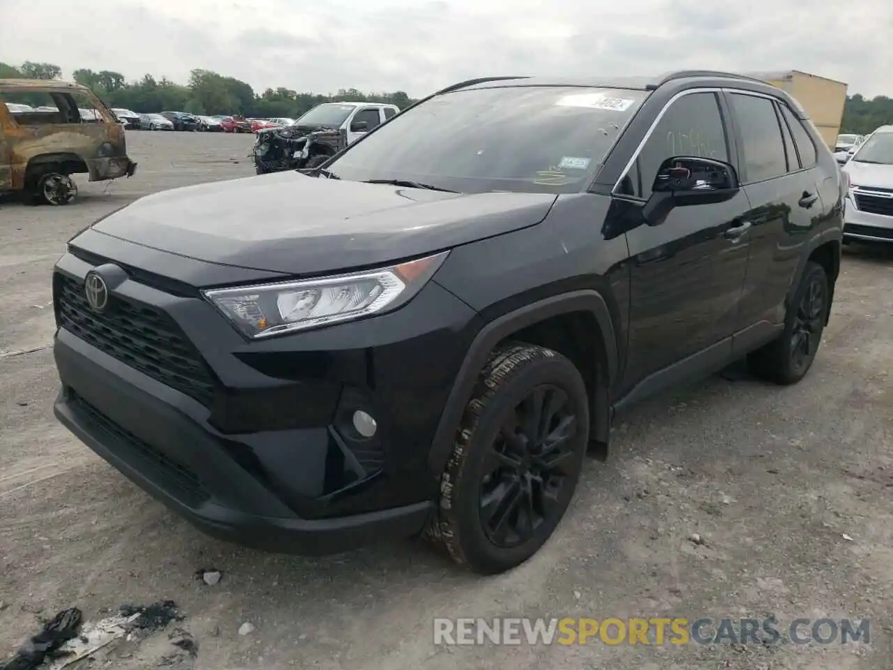 2 Фотография поврежденного автомобиля 2T3C1RFVXMC131361 TOYOTA RAV4 2021