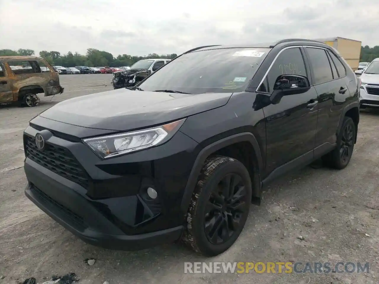 9 Фотография поврежденного автомобиля 2T3C1RFVXMC131361 TOYOTA RAV4 2021