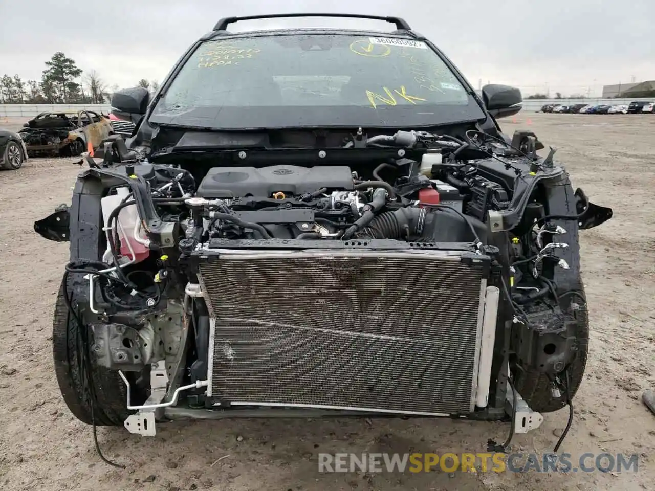 9 Photograph of a damaged car 2T3C1RFVXMC131697 TOYOTA RAV4 2021