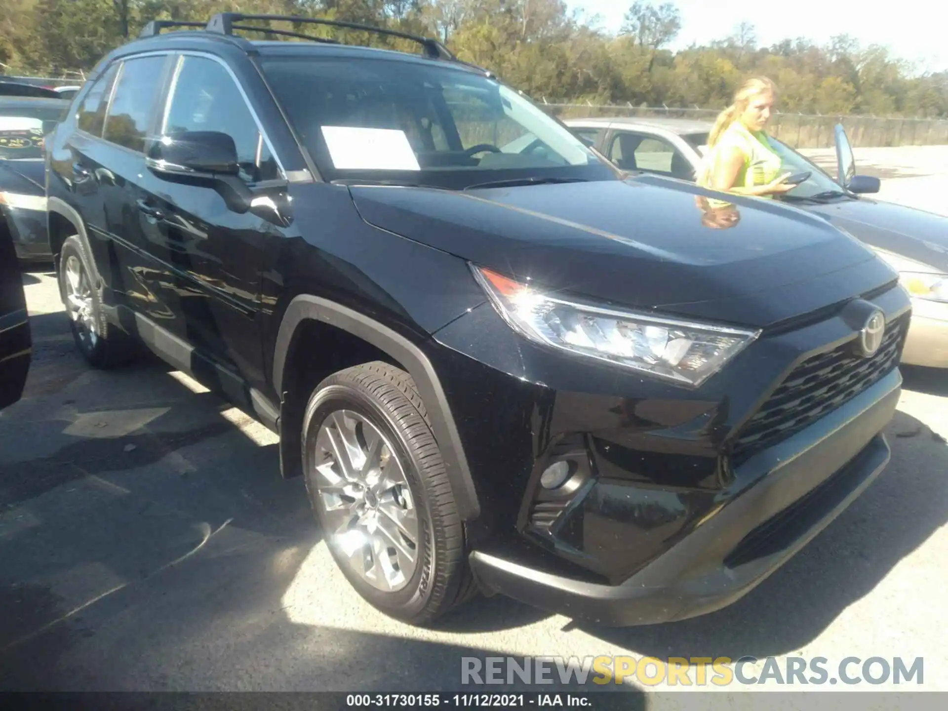 1 Photograph of a damaged car 2T3C1RFVXMC140528 TOYOTA RAV4 2021