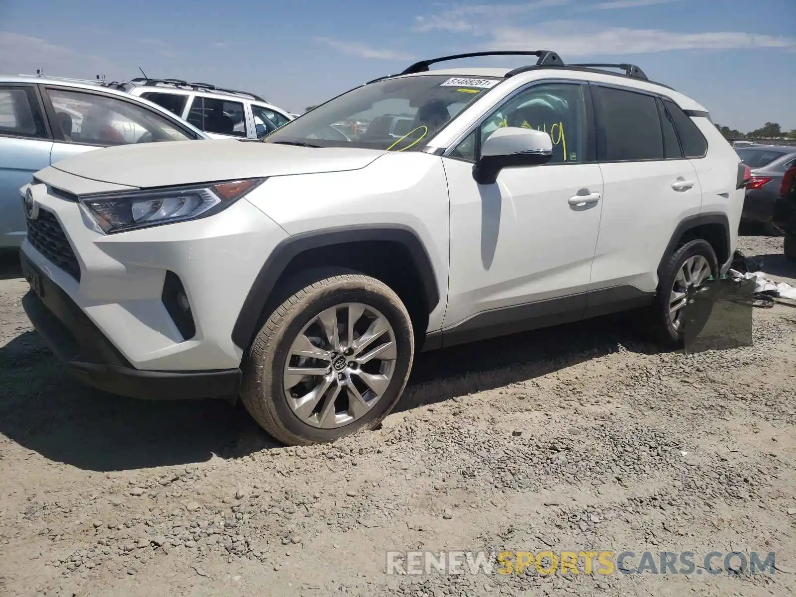 2 Photograph of a damaged car 2T3C1RFVXMW104871 TOYOTA RAV4 2021