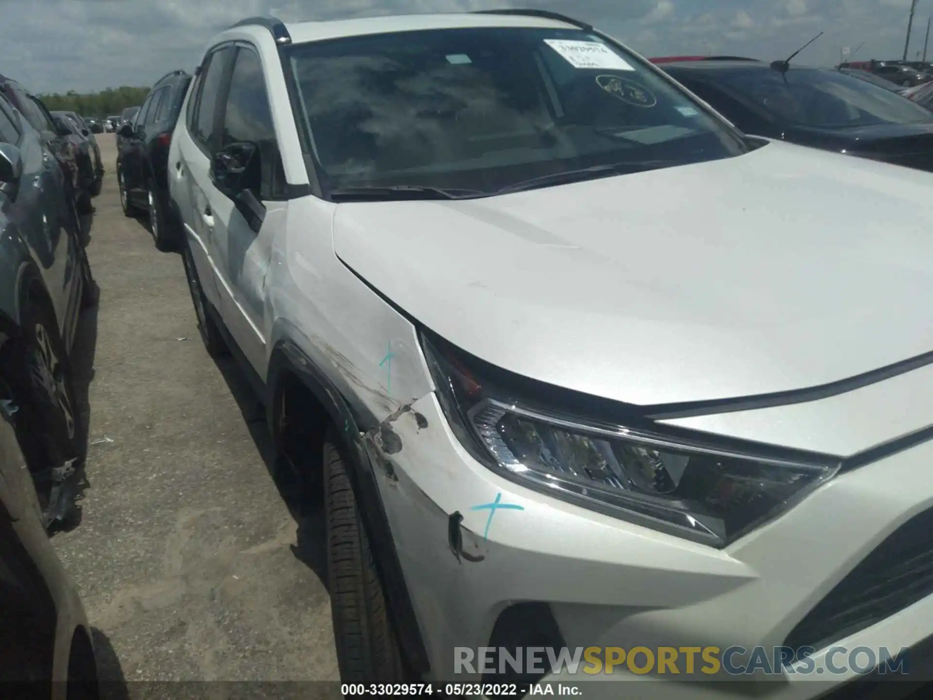 6 Photograph of a damaged car 2T3C1RFVXMW105566 TOYOTA RAV4 2021