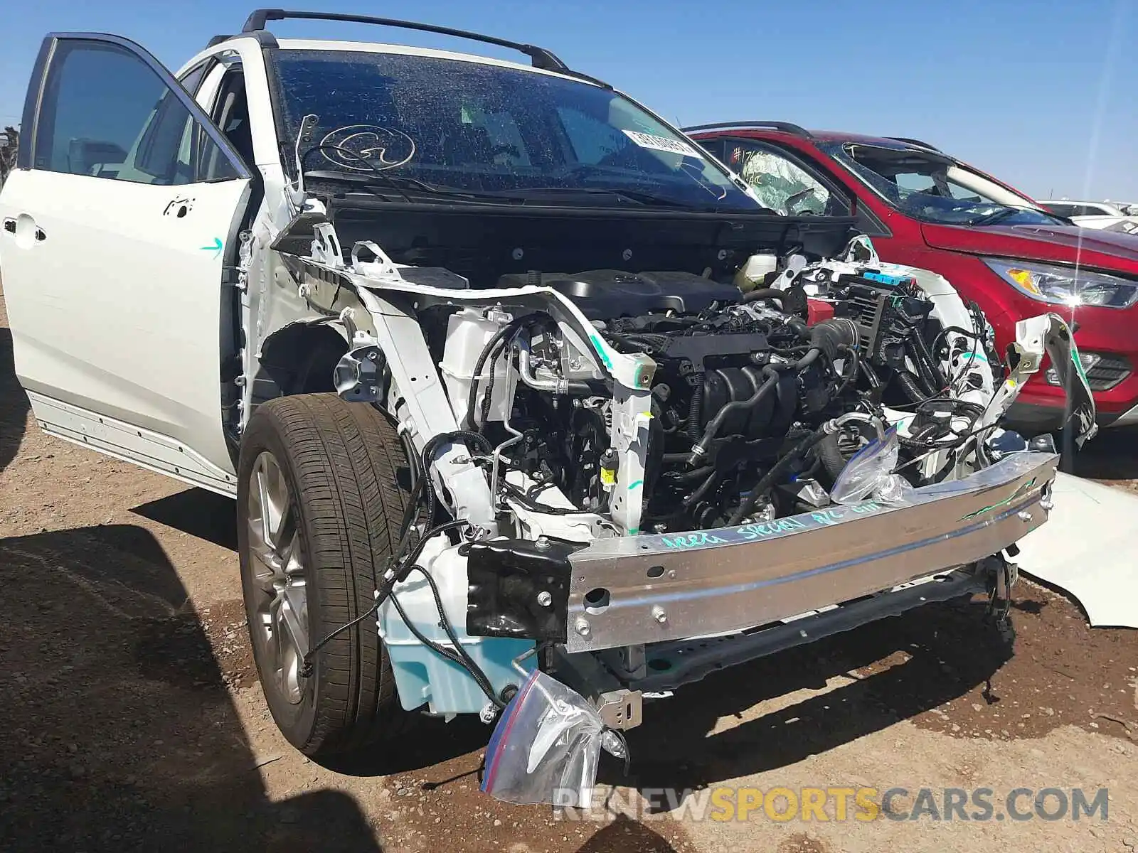 1 Photograph of a damaged car 2T3C1RFVXMW116390 TOYOTA RAV4 2021