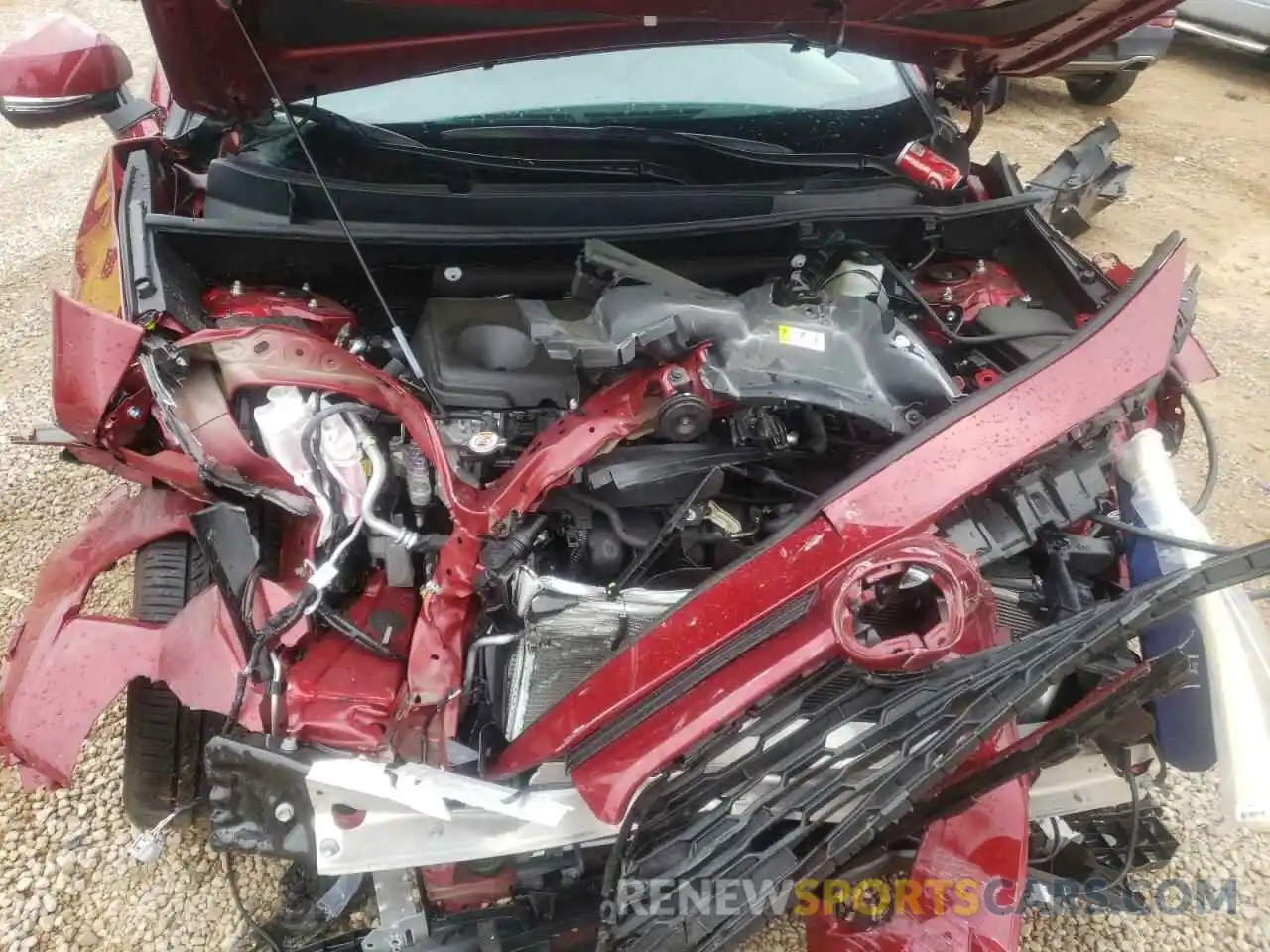 7 Photograph of a damaged car 2T3C1RFVXMW142164 TOYOTA RAV4 2021