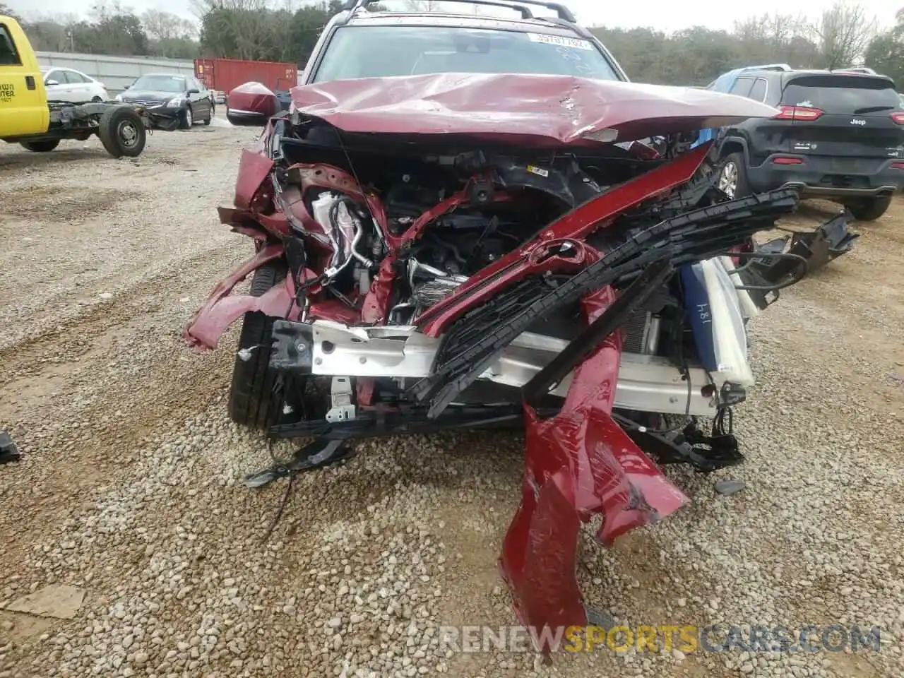 9 Photograph of a damaged car 2T3C1RFVXMW142164 TOYOTA RAV4 2021