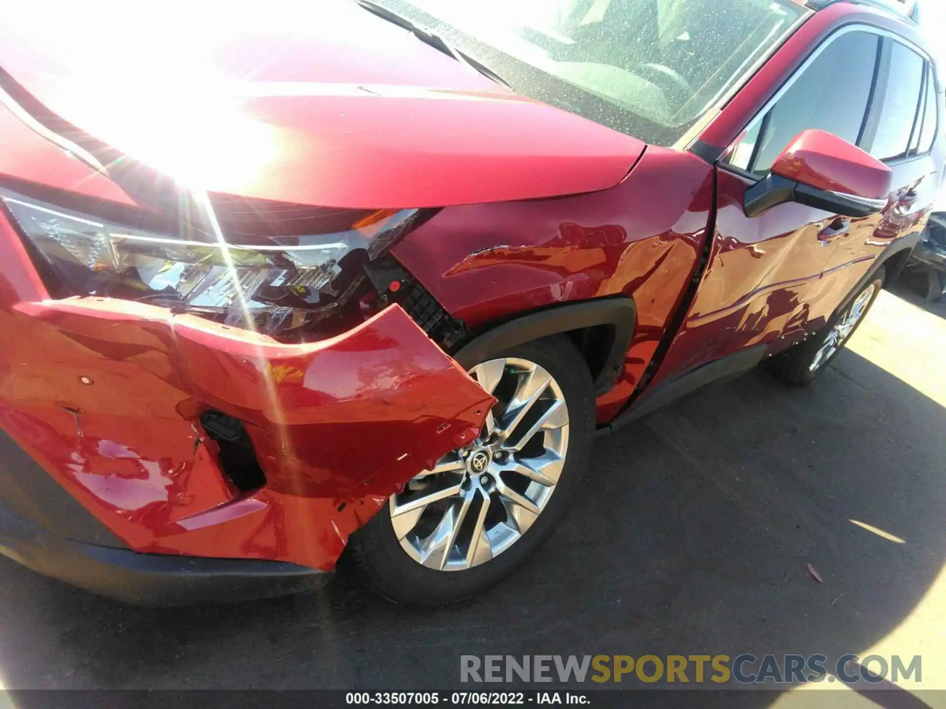 6 Photograph of a damaged car 2T3C1RFVXMW160454 TOYOTA RAV4 2021