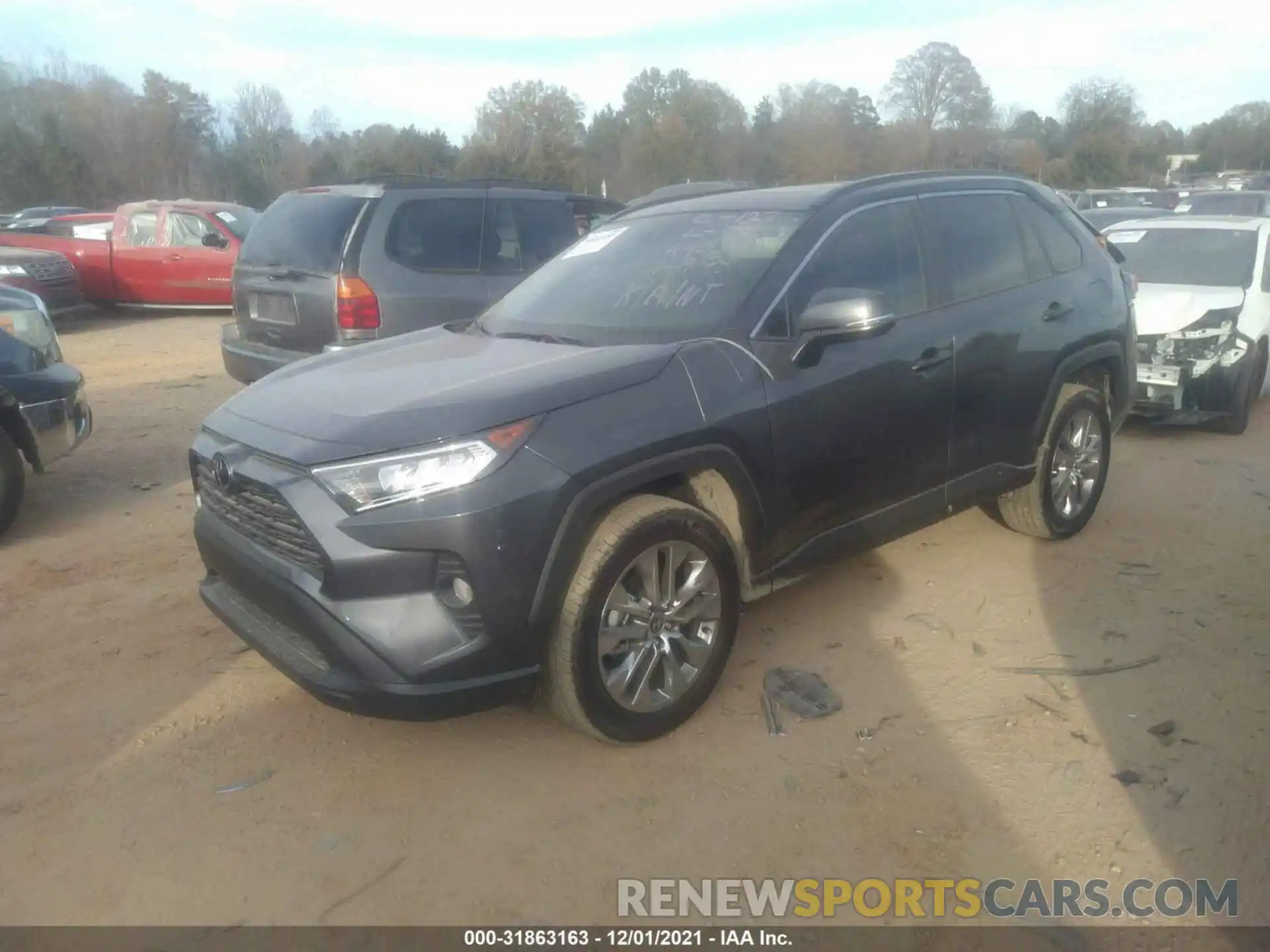 2 Photograph of a damaged car 2T3C1RFVXMW174483 TOYOTA RAV4 2021