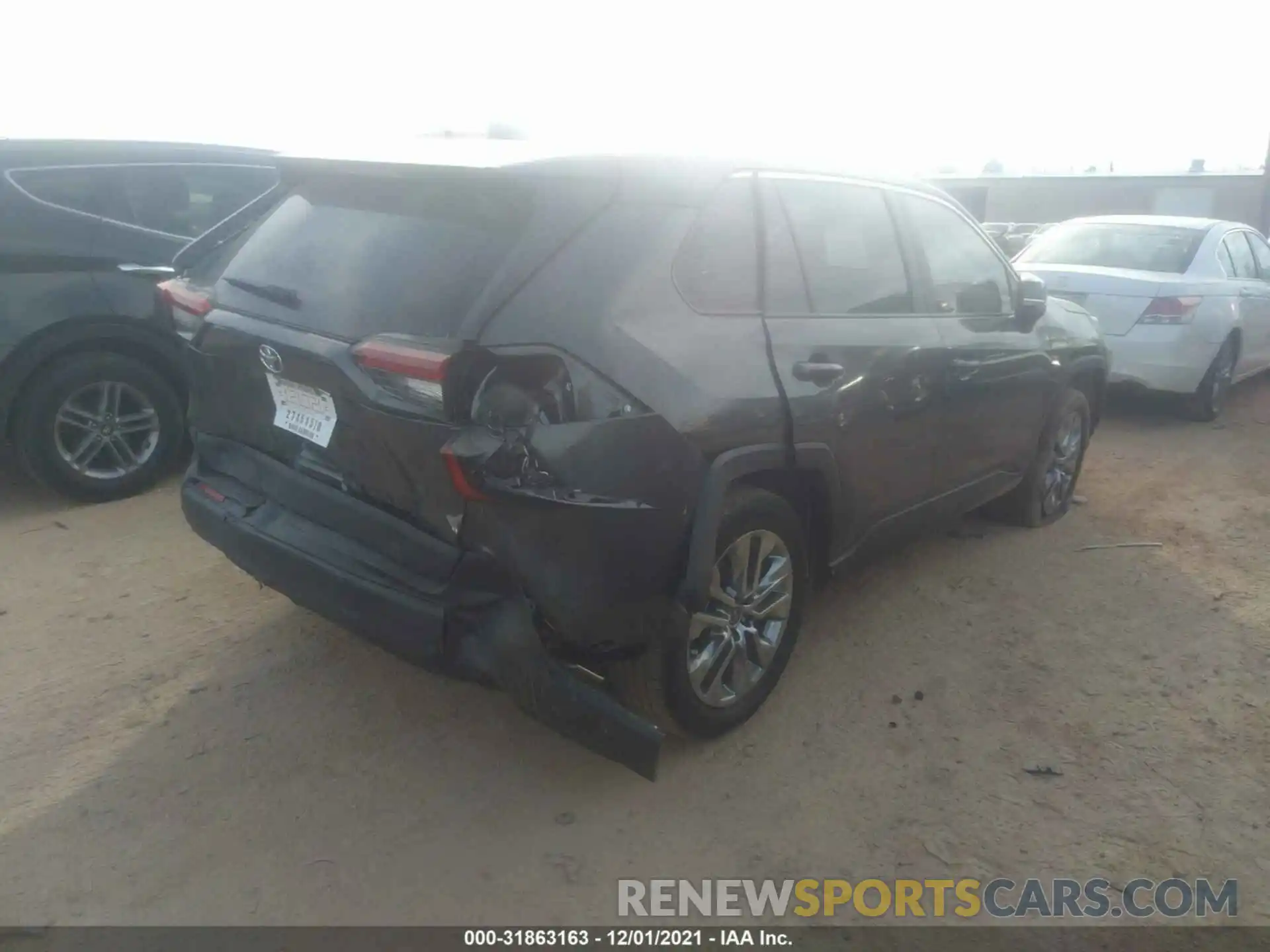 4 Photograph of a damaged car 2T3C1RFVXMW174483 TOYOTA RAV4 2021