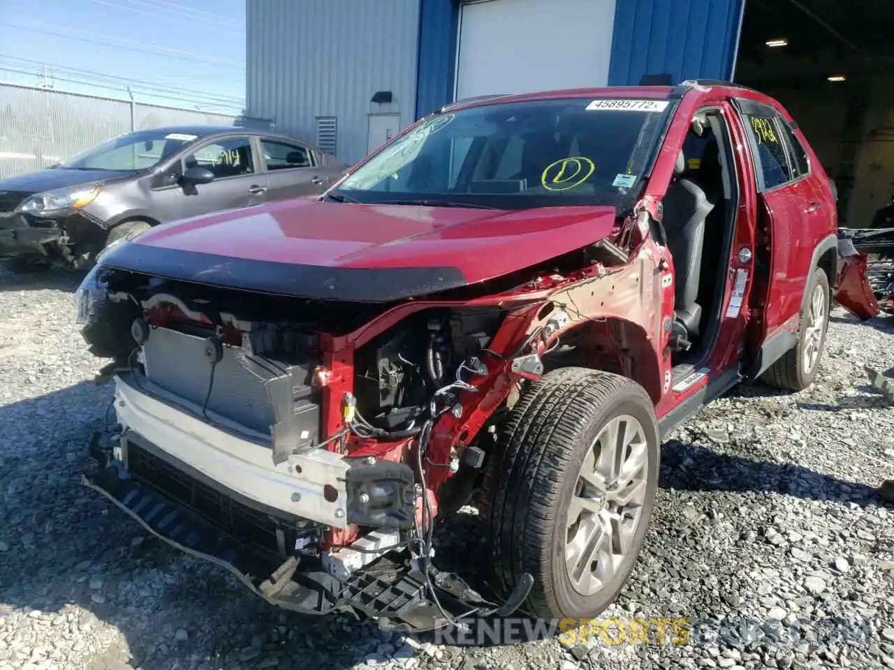 9 Photograph of a damaged car 2T3D1RFV3MW178430 TOYOTA RAV4 2021