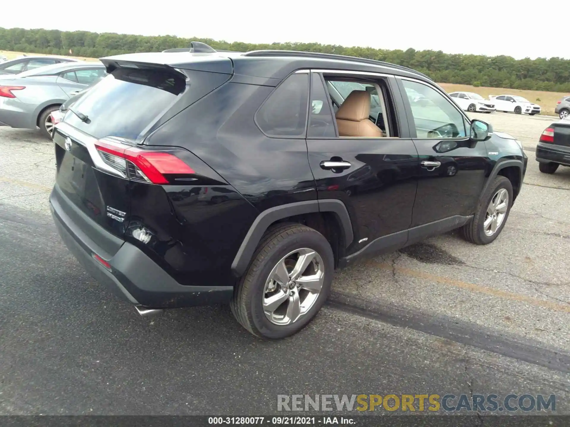 4 Photograph of a damaged car 2T3D6RFV0MW025523 TOYOTA RAV4 2021