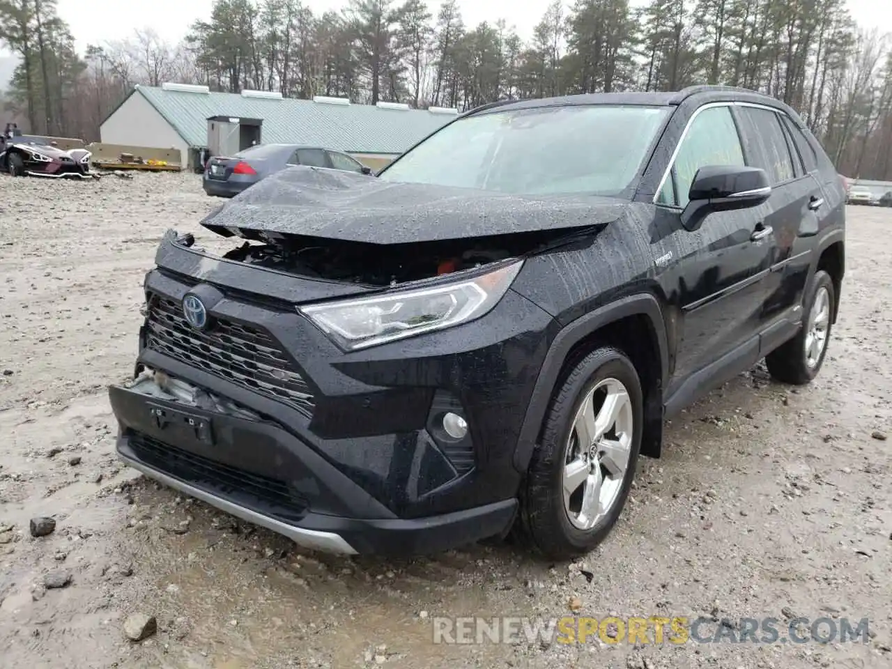 2 Photograph of a damaged car 2T3D6RFV2MW021523 TOYOTA RAV4 2021