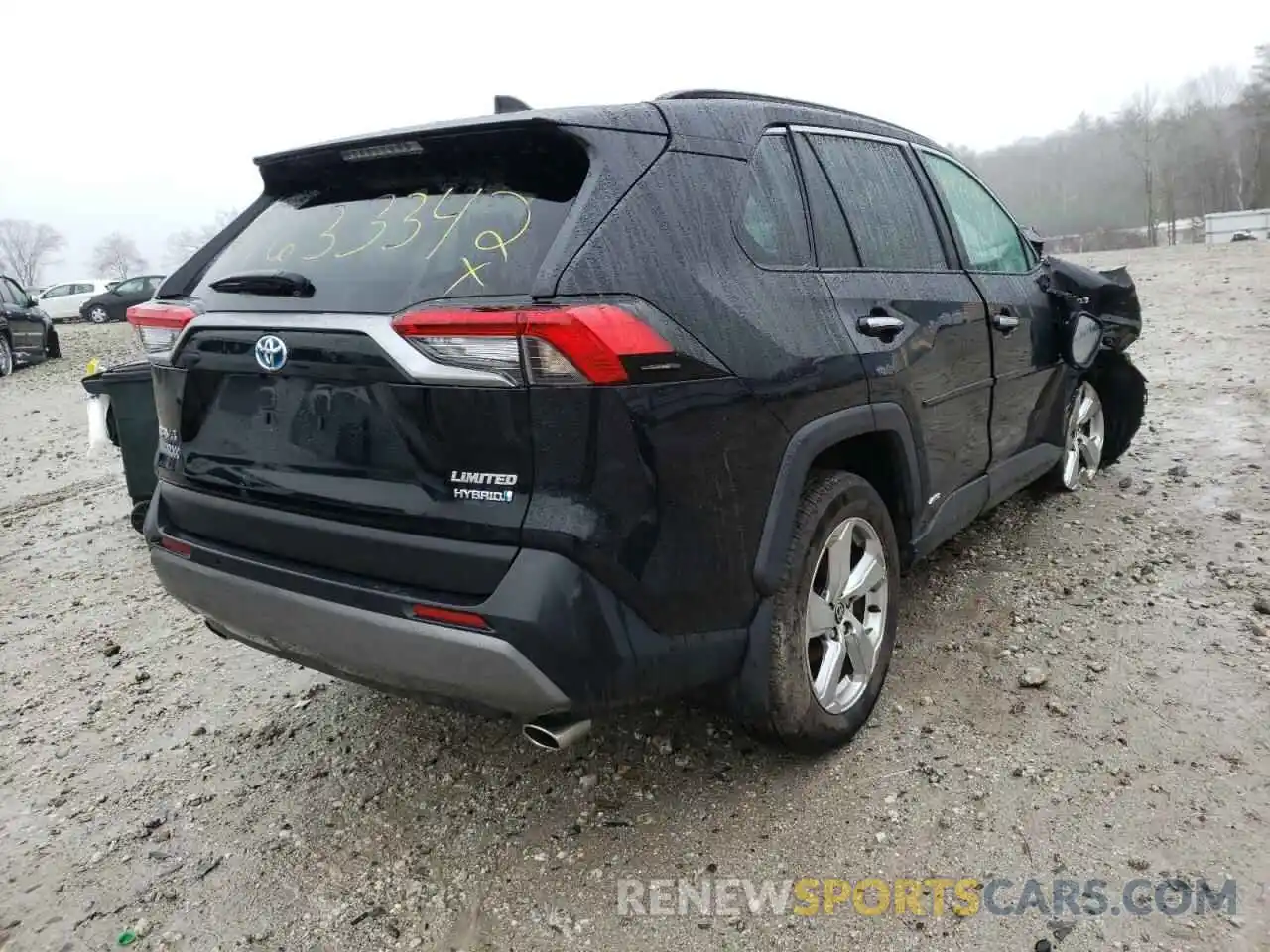 4 Photograph of a damaged car 2T3D6RFV2MW021523 TOYOTA RAV4 2021