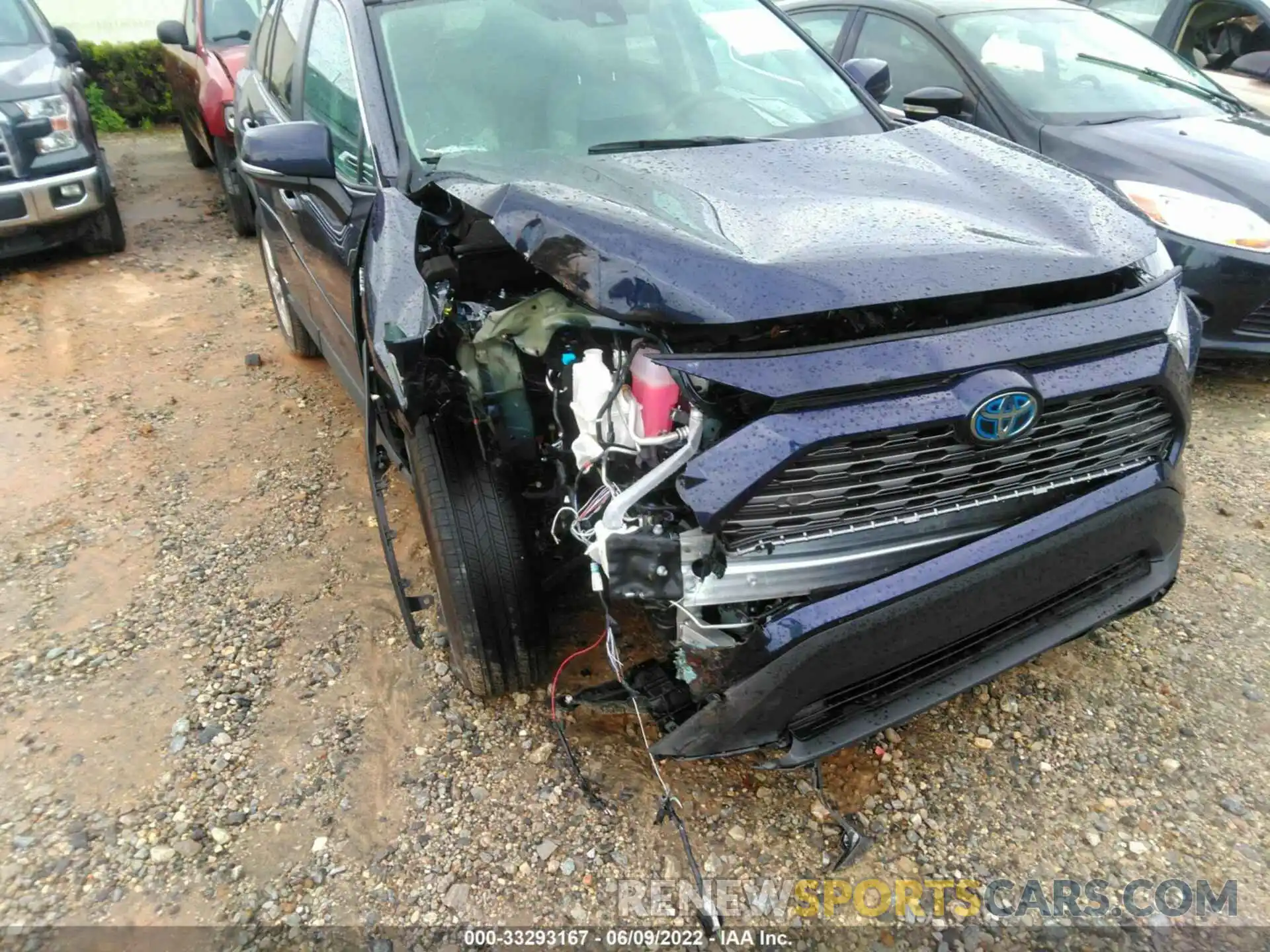 6 Photograph of a damaged car 2T3D6RFV2MW023613 TOYOTA RAV4 2021