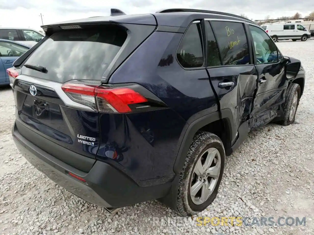 4 Фотография поврежденного автомобиля 2T3D6RFV5MW014954 TOYOTA RAV4 2021