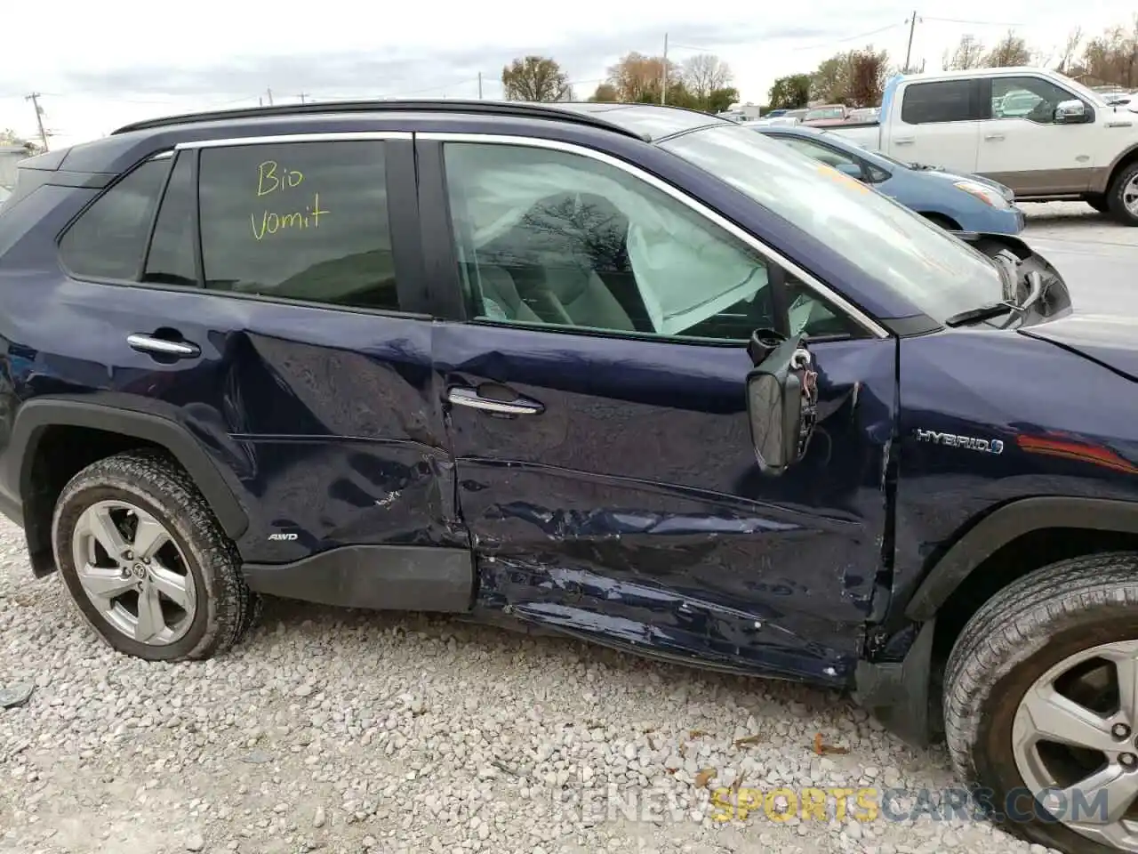 9 Photograph of a damaged car 2T3D6RFV5MW014954 TOYOTA RAV4 2021