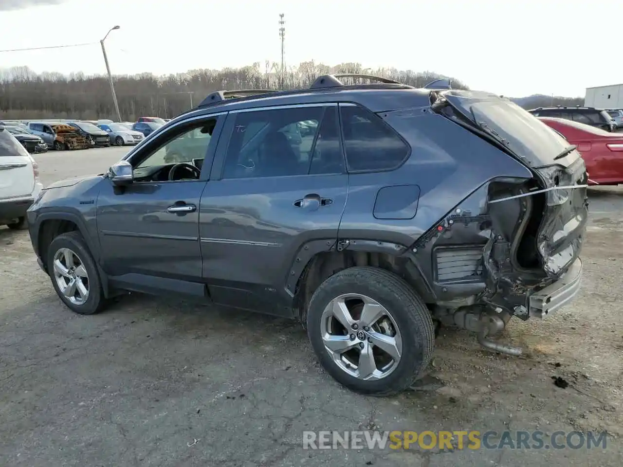 2 Photograph of a damaged car 2T3D6RFV7MW016804 TOYOTA RAV4 2021