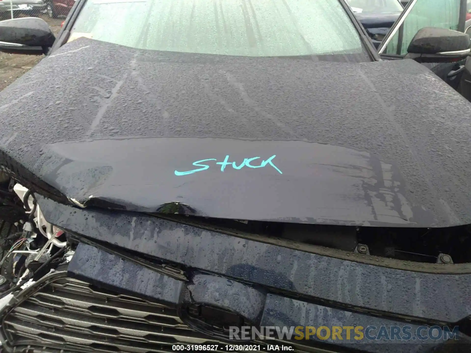 10 Photograph of a damaged car 2T3E6RFV0MW004739 TOYOTA RAV4 2021