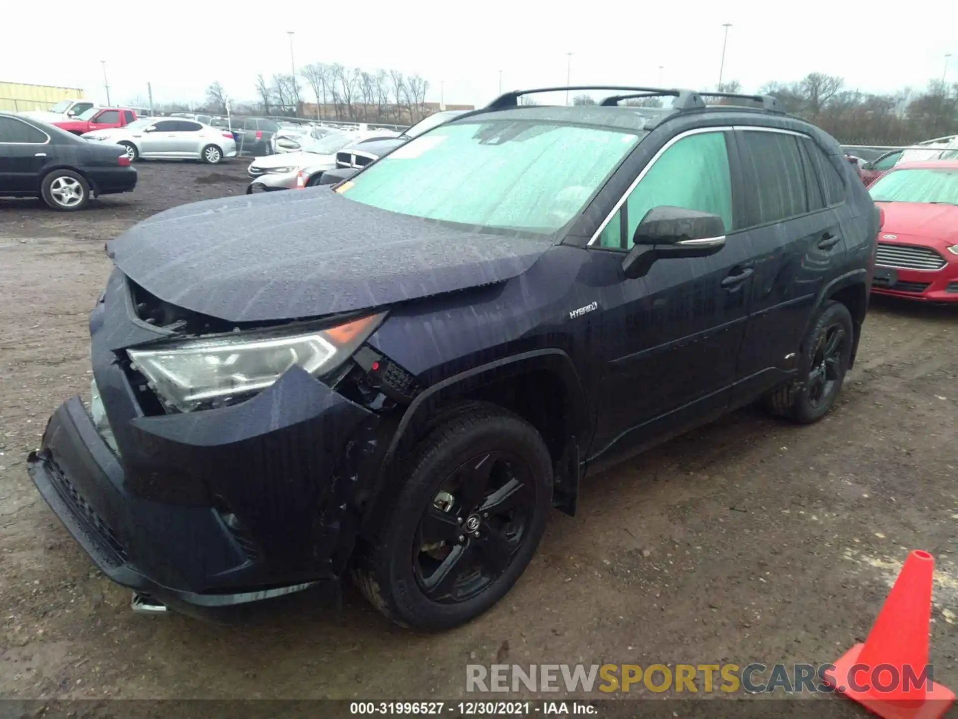 2 Photograph of a damaged car 2T3E6RFV0MW004739 TOYOTA RAV4 2021