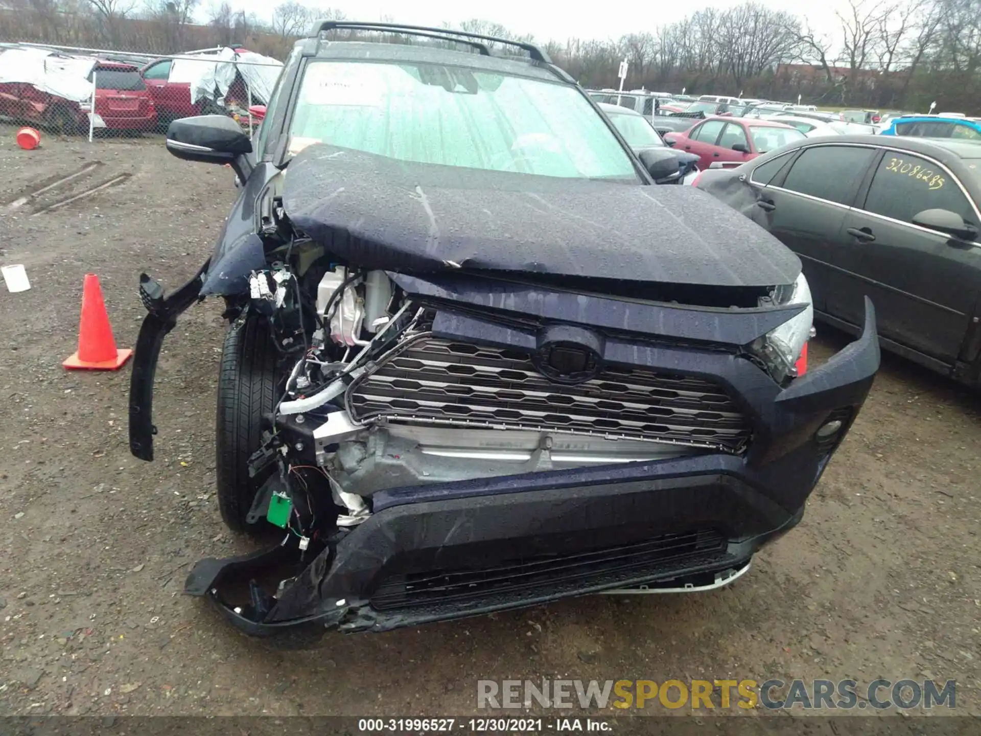 6 Photograph of a damaged car 2T3E6RFV0MW004739 TOYOTA RAV4 2021