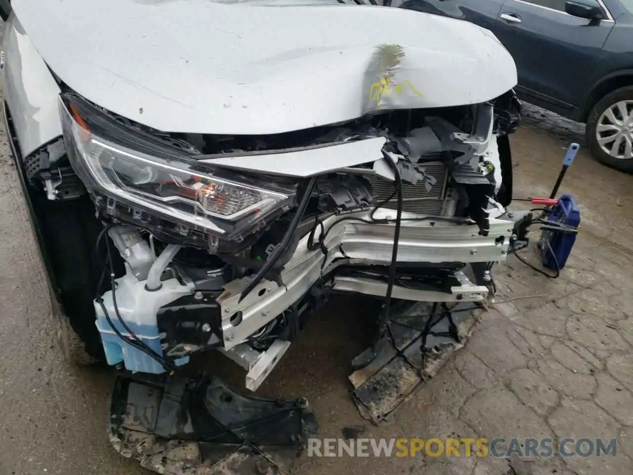 9 Фотография поврежденного автомобиля 2T3E6RFV0MW005437 TOYOTA RAV4 2021