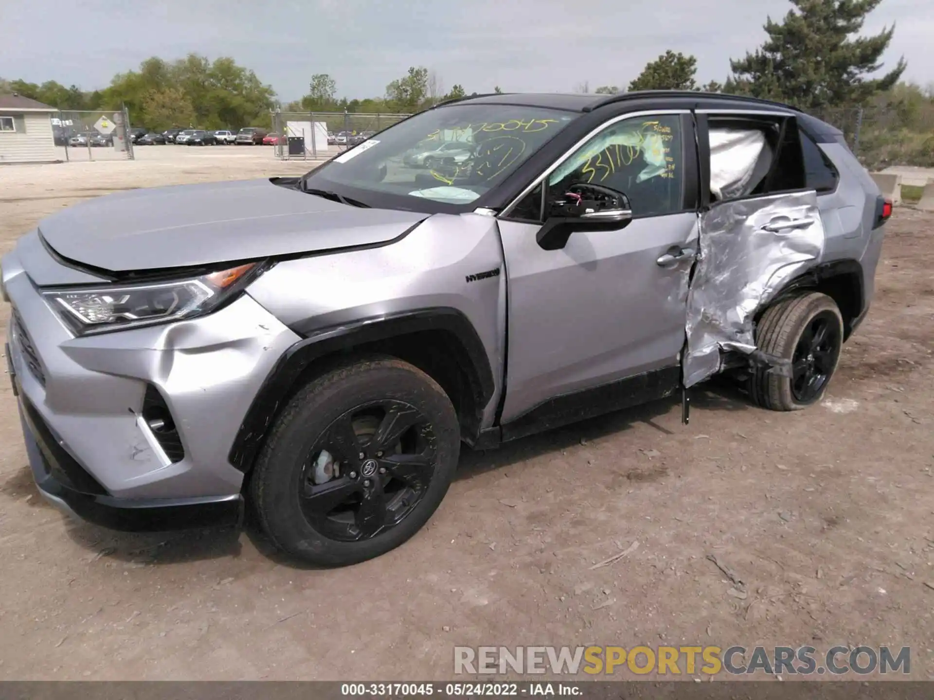 2 Photograph of a damaged car 2T3E6RFV0MW005454 TOYOTA RAV4 2021