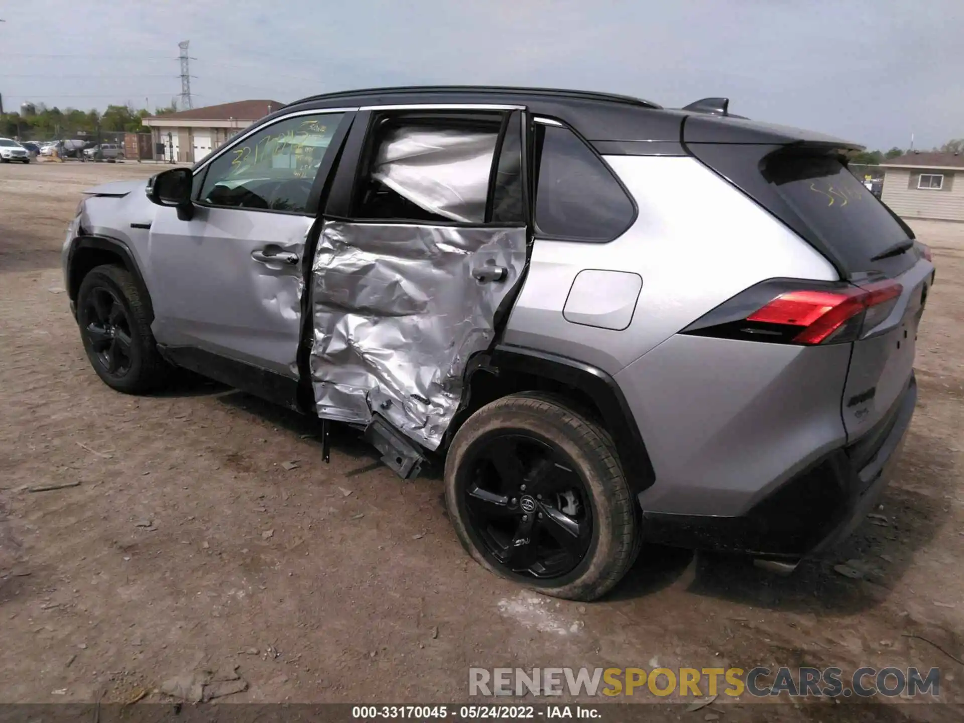 3 Photograph of a damaged car 2T3E6RFV0MW005454 TOYOTA RAV4 2021