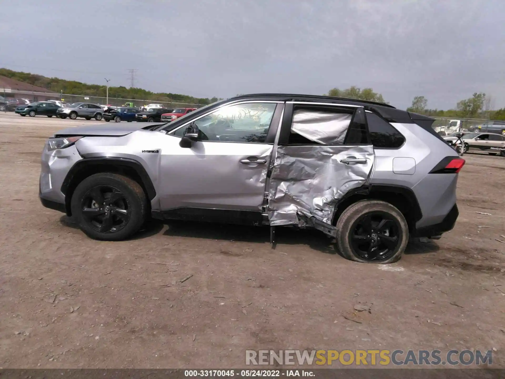 6 Photograph of a damaged car 2T3E6RFV0MW005454 TOYOTA RAV4 2021