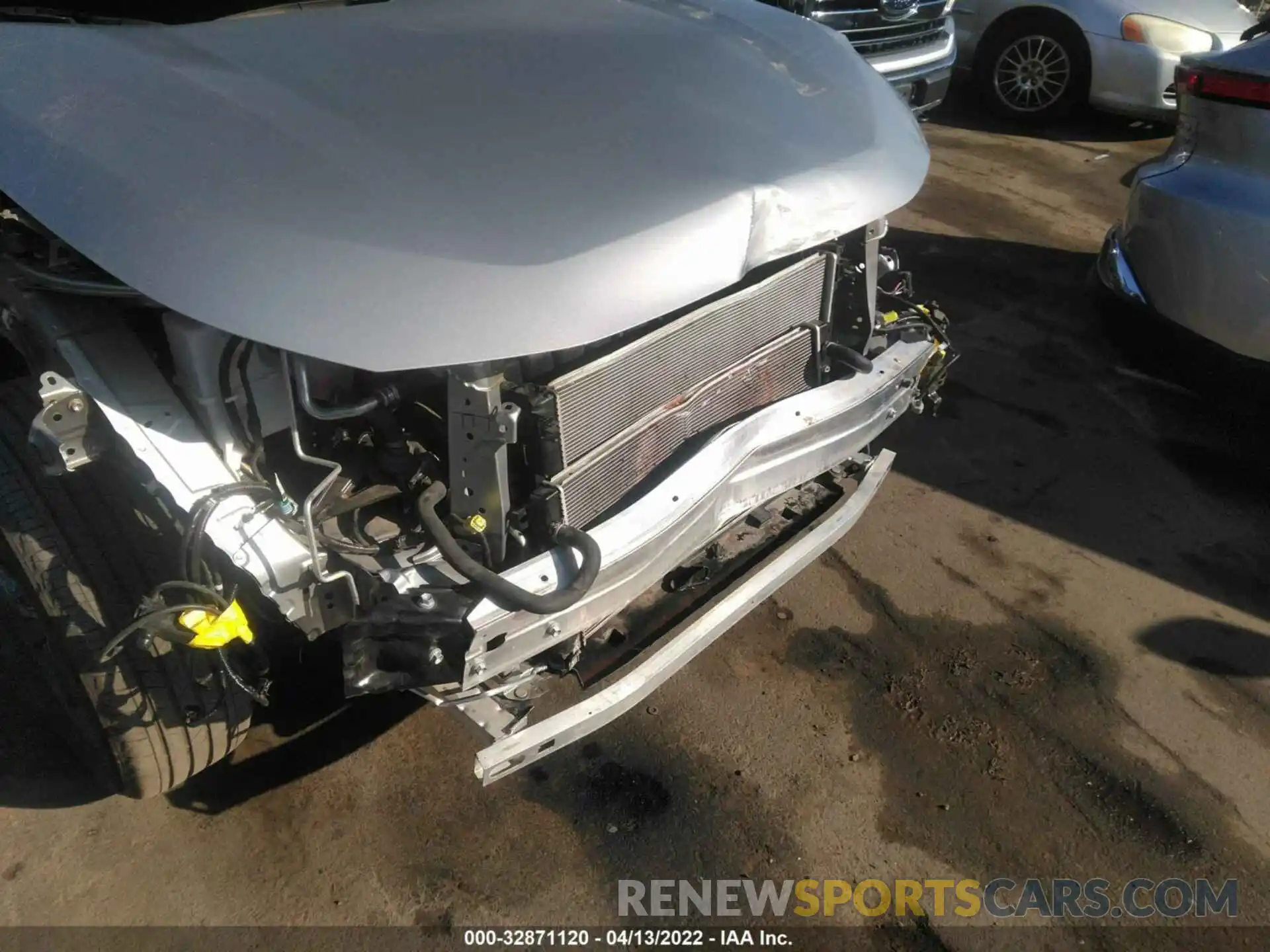 6 Фотография поврежденного автомобиля 2T3E6RFV0MW006703 TOYOTA RAV4 2021