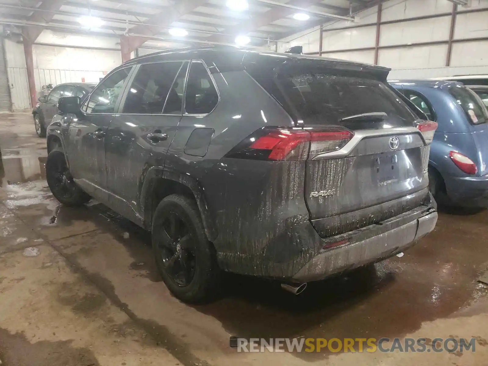 3 Photograph of a damaged car 2T3E6RFV0MW007625 TOYOTA RAV4 2021