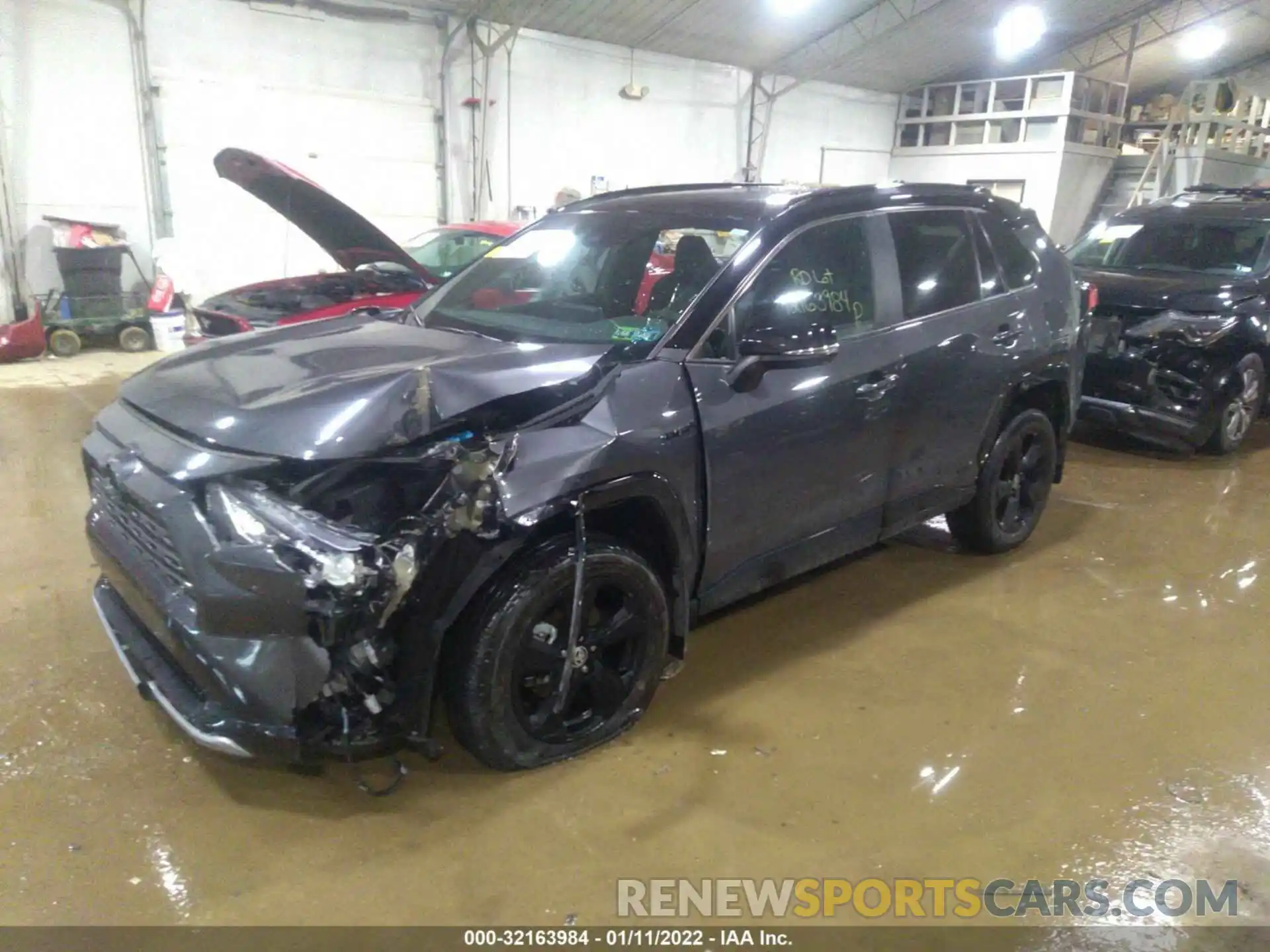 2 Photograph of a damaged car 2T3E6RFV0MW012243 TOYOTA RAV4 2021