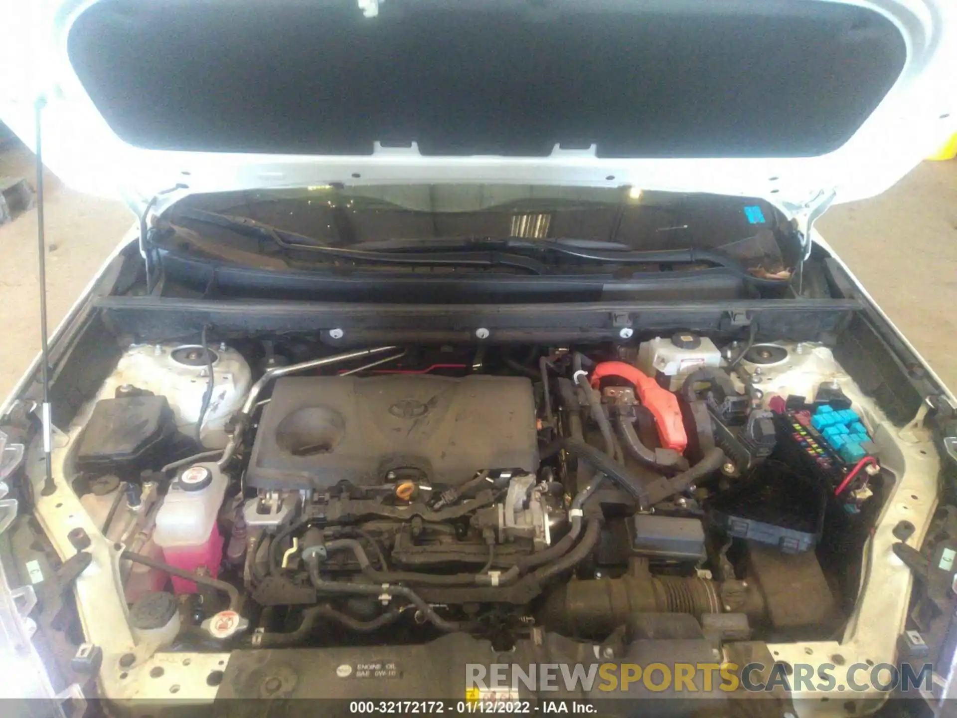 10 Фотография поврежденного автомобиля 2T3E6RFV0MW016566 TOYOTA RAV4 2021