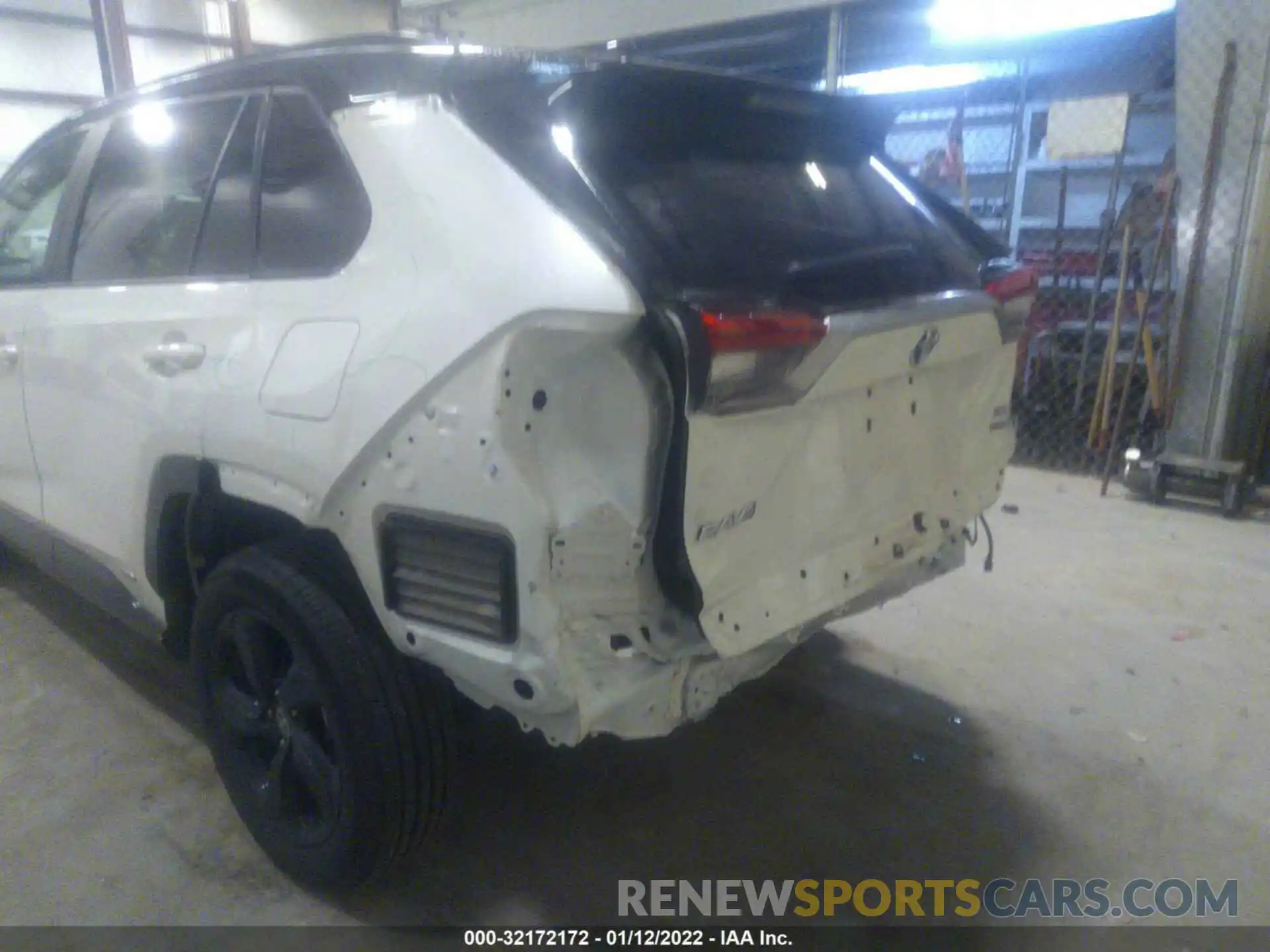 6 Фотография поврежденного автомобиля 2T3E6RFV0MW016566 TOYOTA RAV4 2021