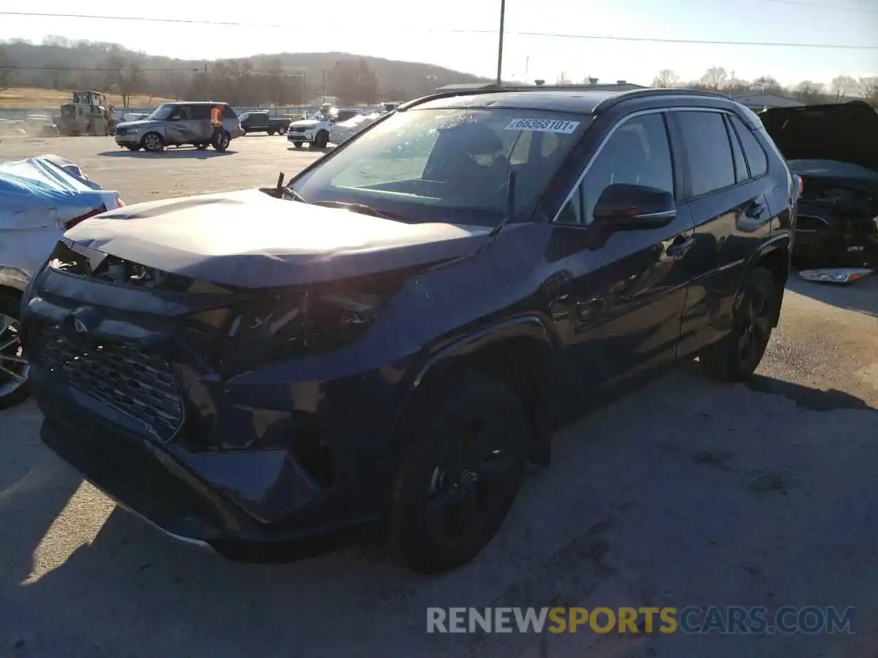 2 Photograph of a damaged car 2T3E6RFV0MW024621 TOYOTA RAV4 2021