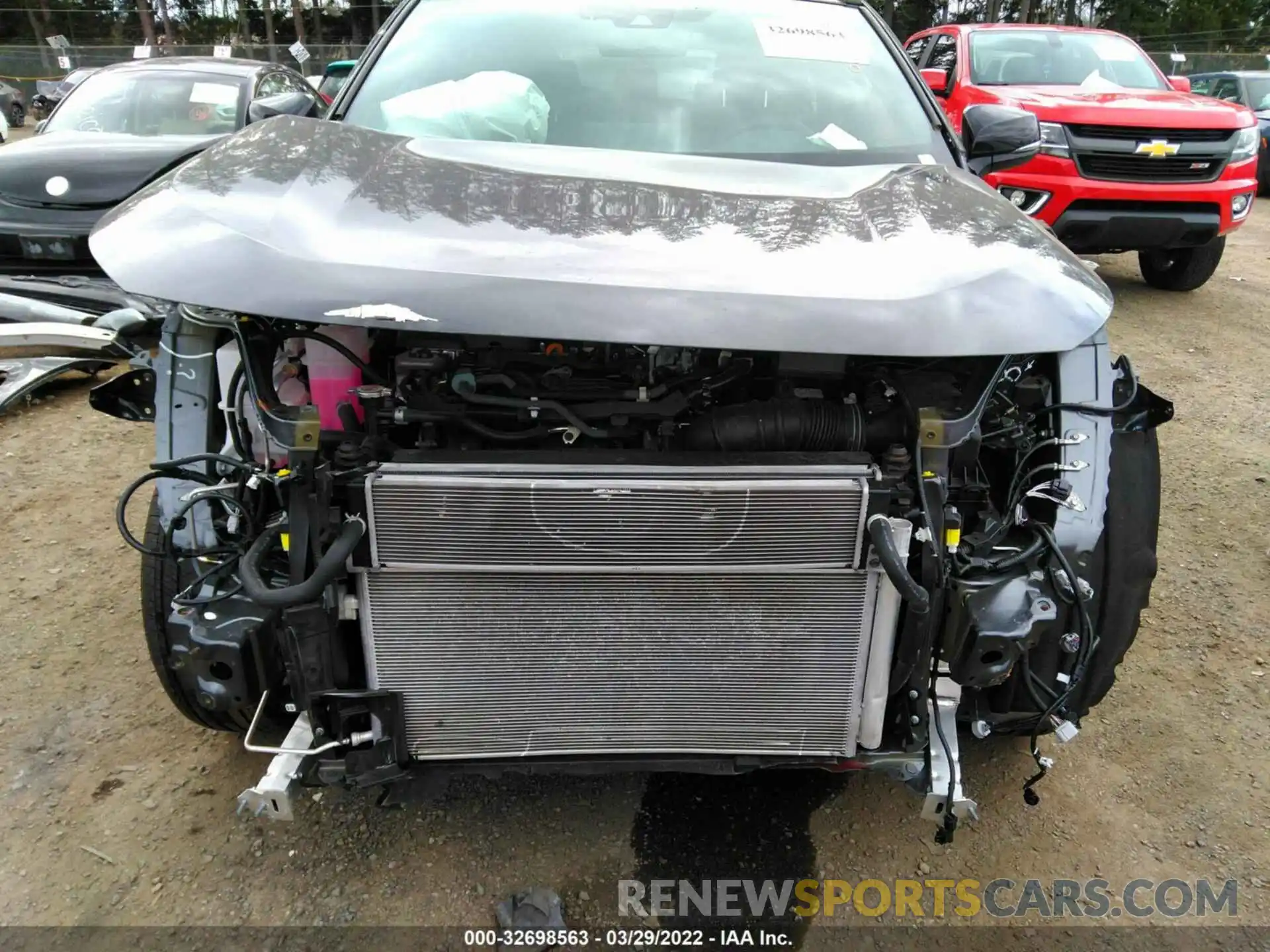 6 Photograph of a damaged car 2T3E6RFV1MW016902 TOYOTA RAV4 2021