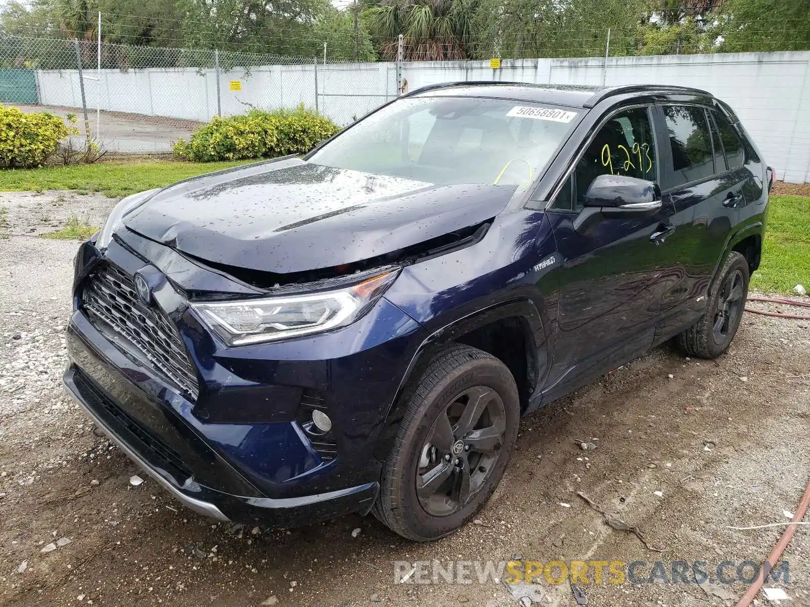 2 Photograph of a damaged car 2T3E6RFV1MW019993 TOYOTA RAV4 2021