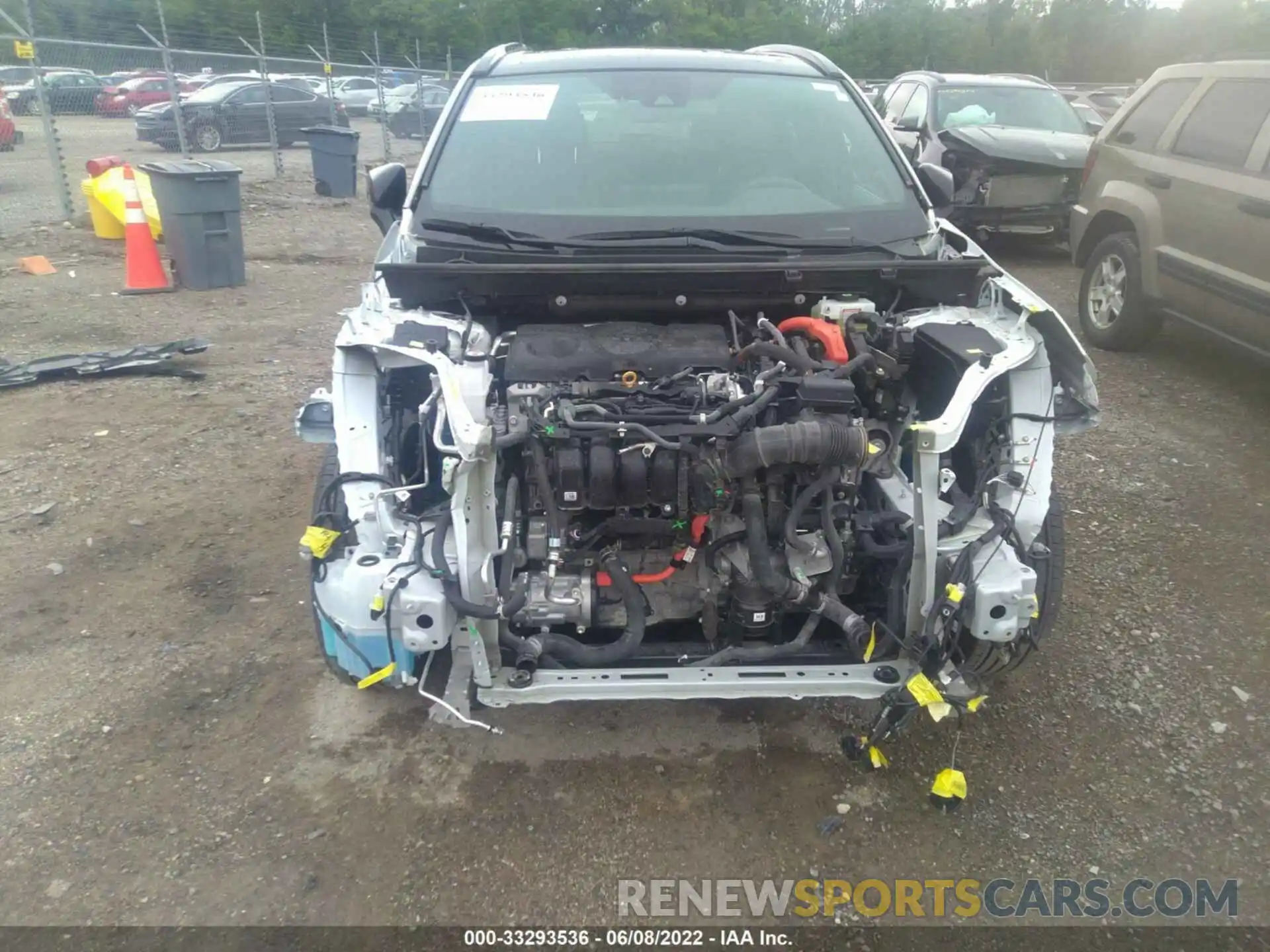 6 Photograph of a damaged car 2T3E6RFV2MW006993 TOYOTA RAV4 2021