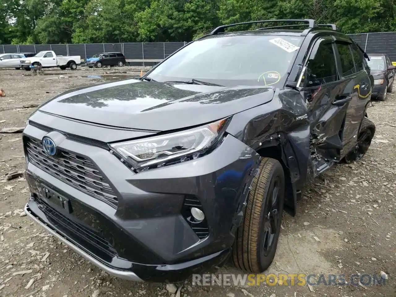 9 Фотография поврежденного автомобиля 2T3E6RFV2MW008369 TOYOTA RAV4 2021