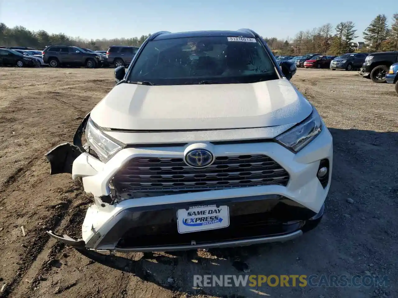 5 Photograph of a damaged car 2T3E6RFV2MW012230 TOYOTA RAV4 2021