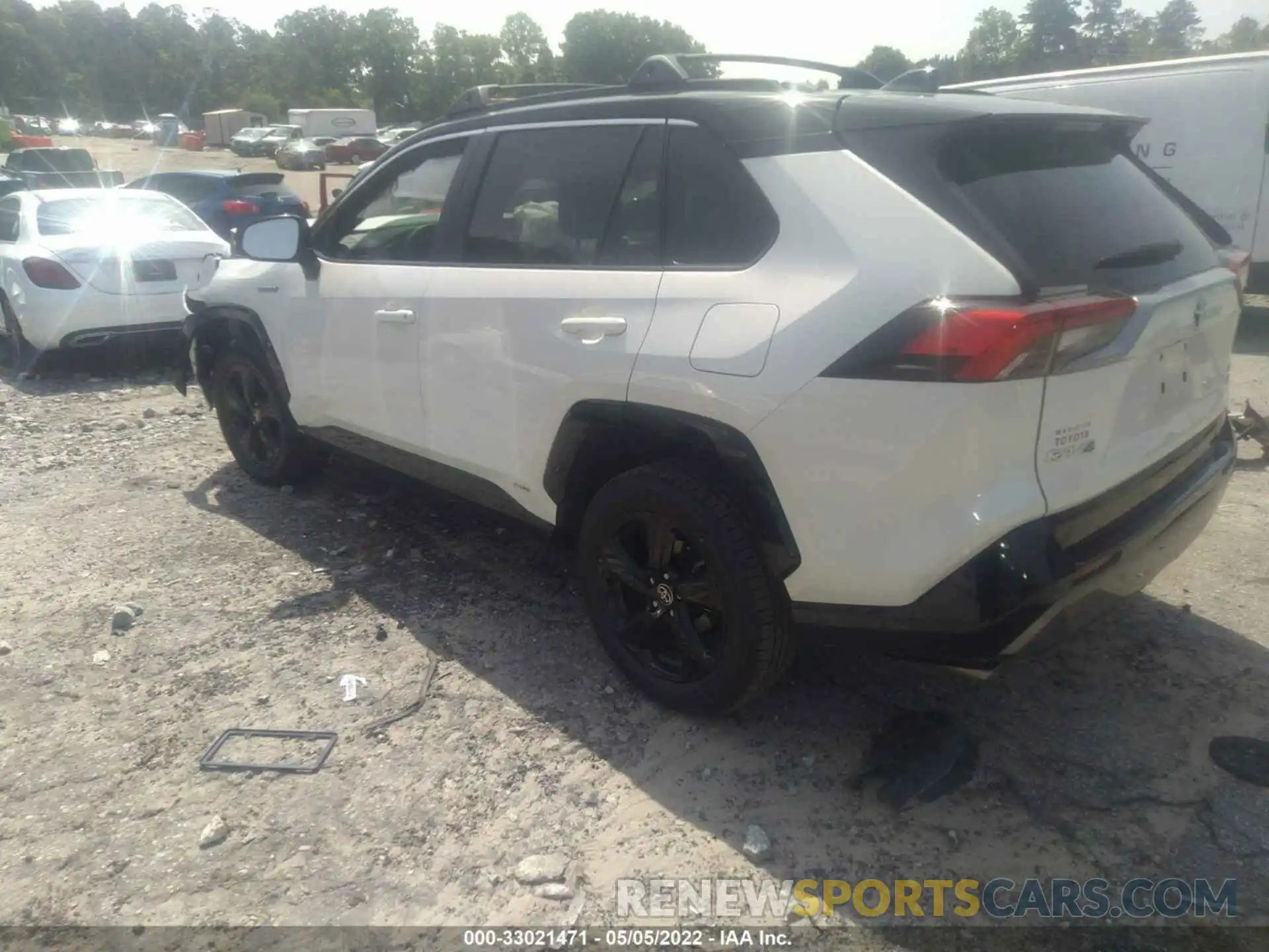 3 Photograph of a damaged car 2T3E6RFV2MW020683 TOYOTA RAV4 2021