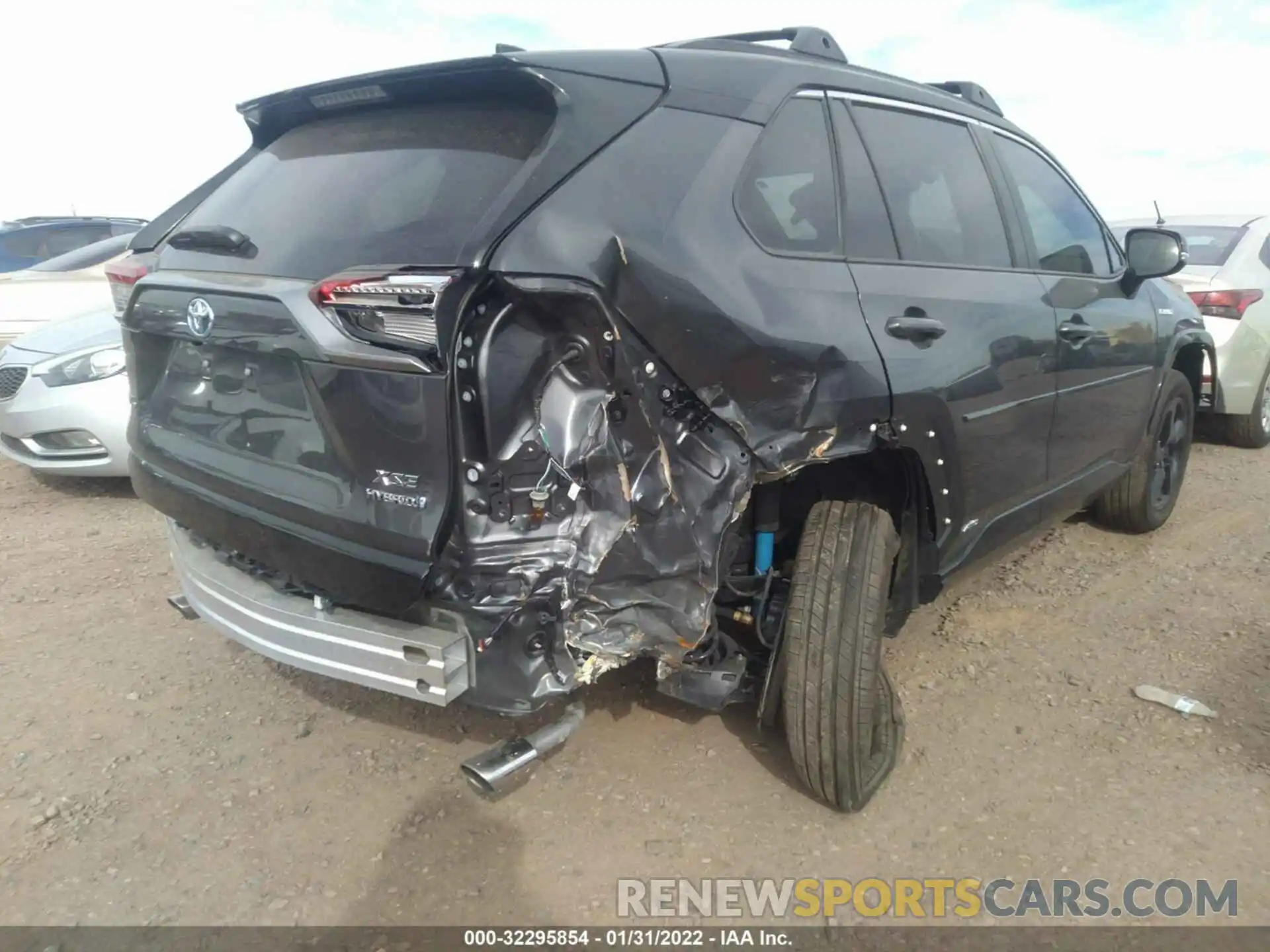 3 Photograph of a damaged car 2T3E6RFV2MW022224 TOYOTA RAV4 2021