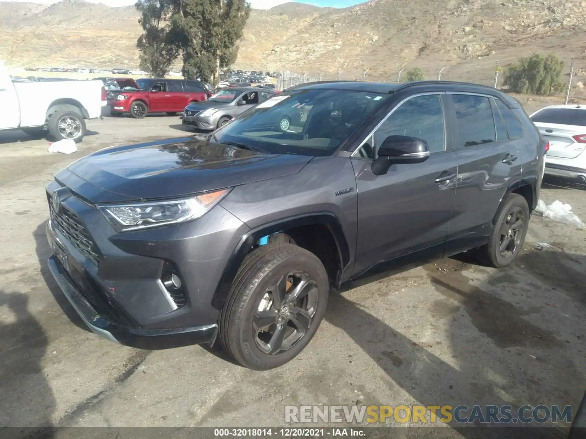 2 Photograph of a damaged car 2T3E6RFV3MW008638 TOYOTA RAV4 2021